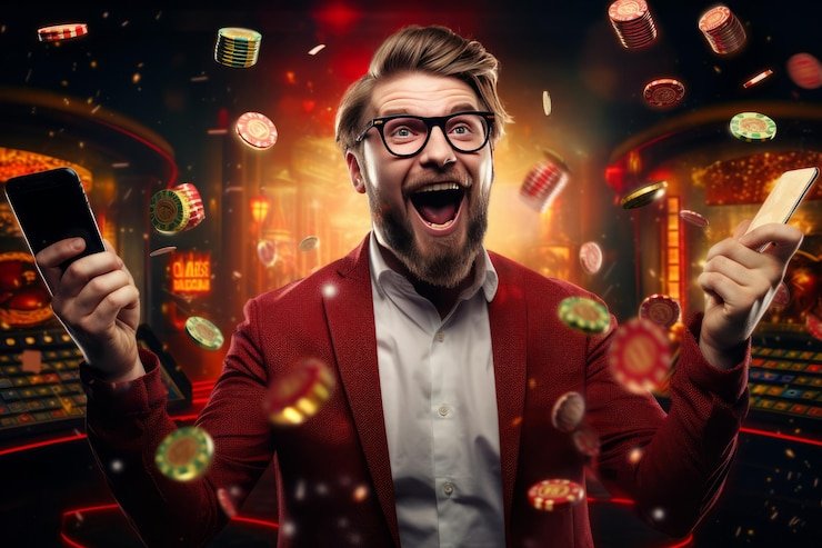 Ilustrasi keamanan akun digital dengan gembok dan perangkat